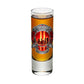 9/11 Firefighter Red Skies Shot Glasses-Military Republic