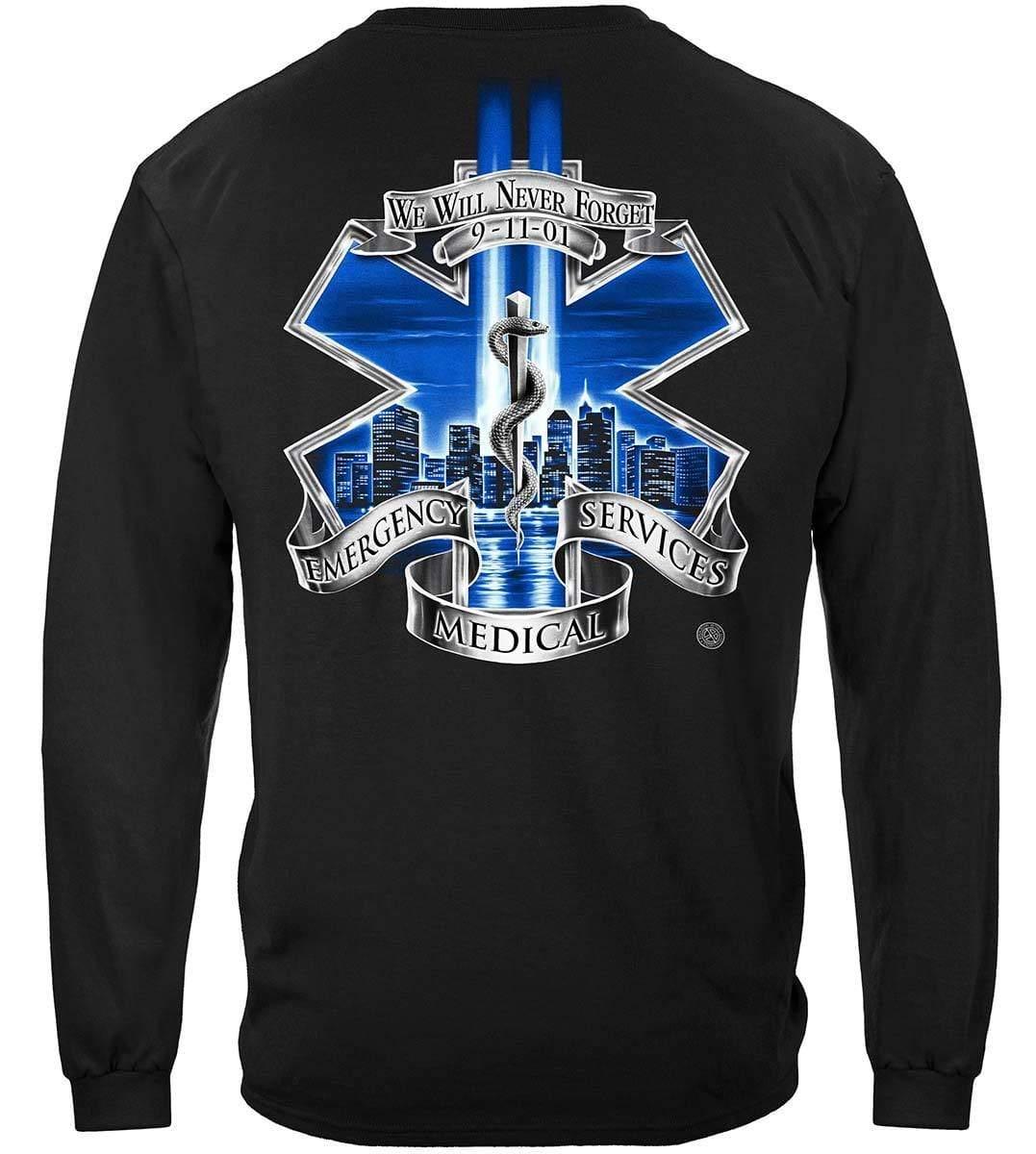 9/11 EMS Hoodie - Military Republic