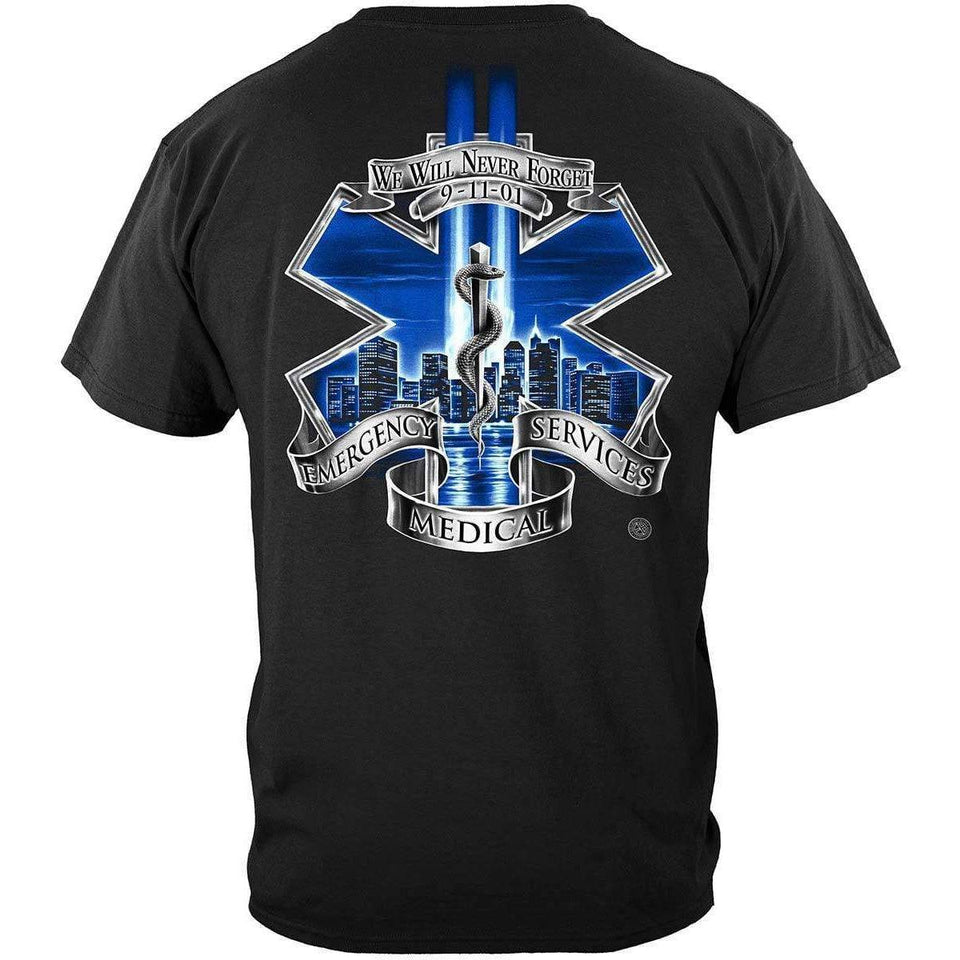 9/11 EMS T-Shirt - Military Republic
