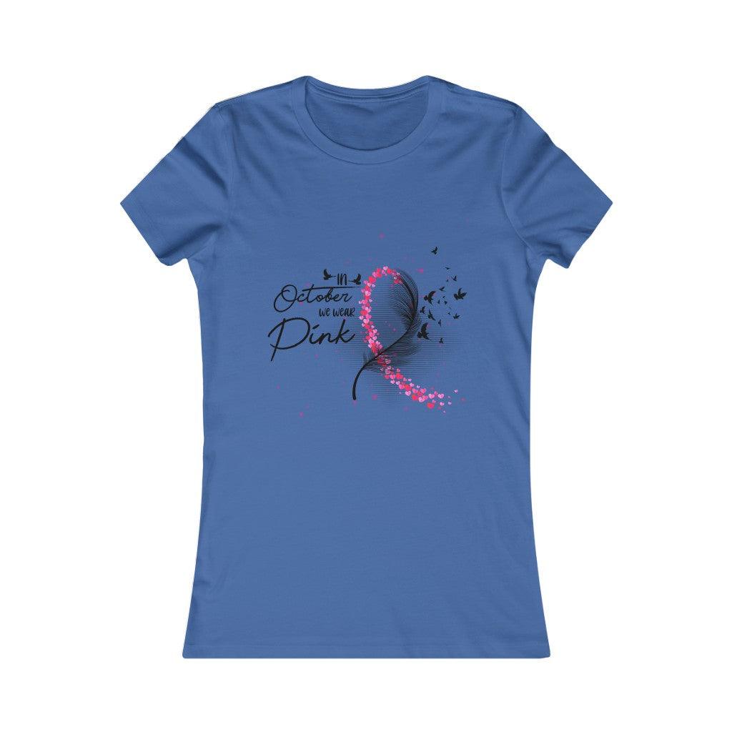 Wear Pink For Support  T-shirt - Military Republic