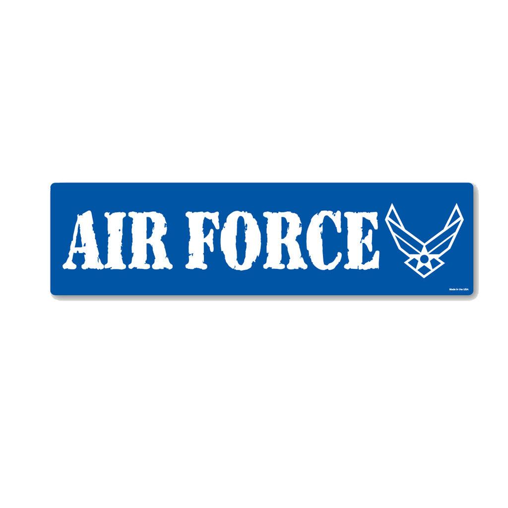 United States Air Force Bumper Strip Magnet (10.88" x 2.88") - Military Republic