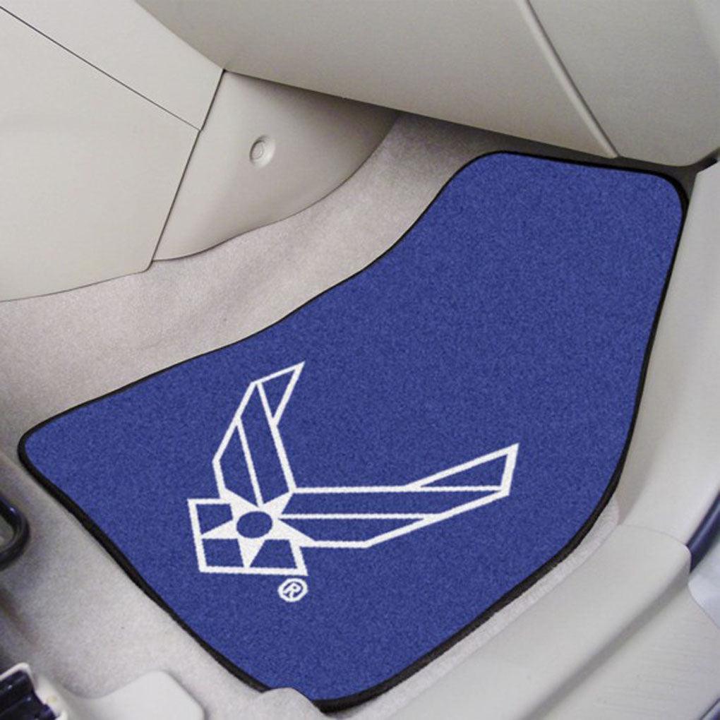 U.S. Air Force 2-Piece Carpet Car Mat Set - Military Republic