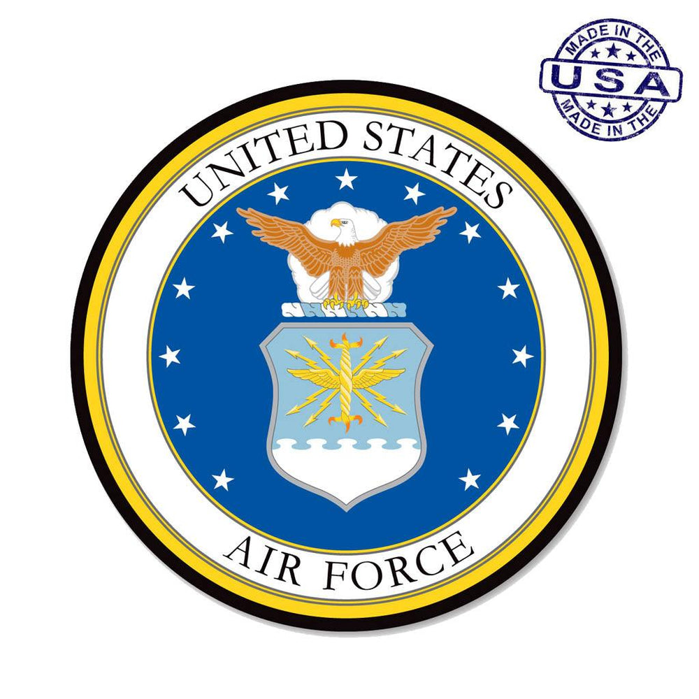 United States Air Force Seal Circle Sticker (5