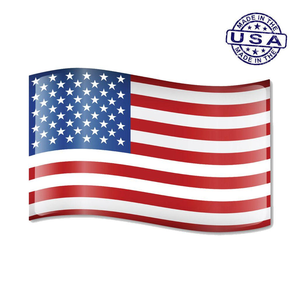 United States Patriotic Shaped American Flag Magnet (15