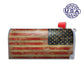 United States Patriotic American Flag Grudge Mailbox Cover Magnet (21" x 18.38") - Military Republic