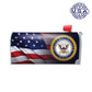 United States Navy American Flag Mailbox Cover Magnet (21" x 18.38") - Military Republic