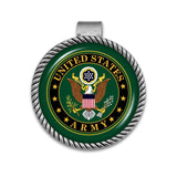 U.S. Army Visor Clip with Army Seal - Military Republic