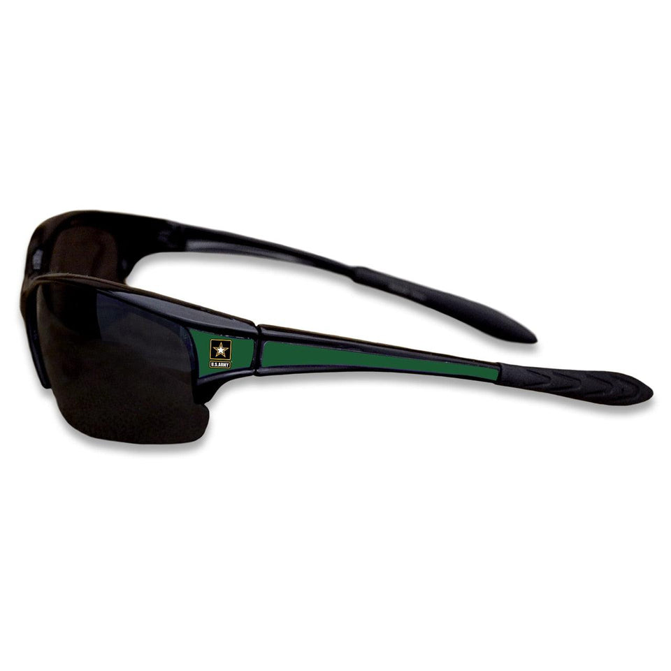 U.S. Army Black Sports Rimless Sunglasses - Military Republic