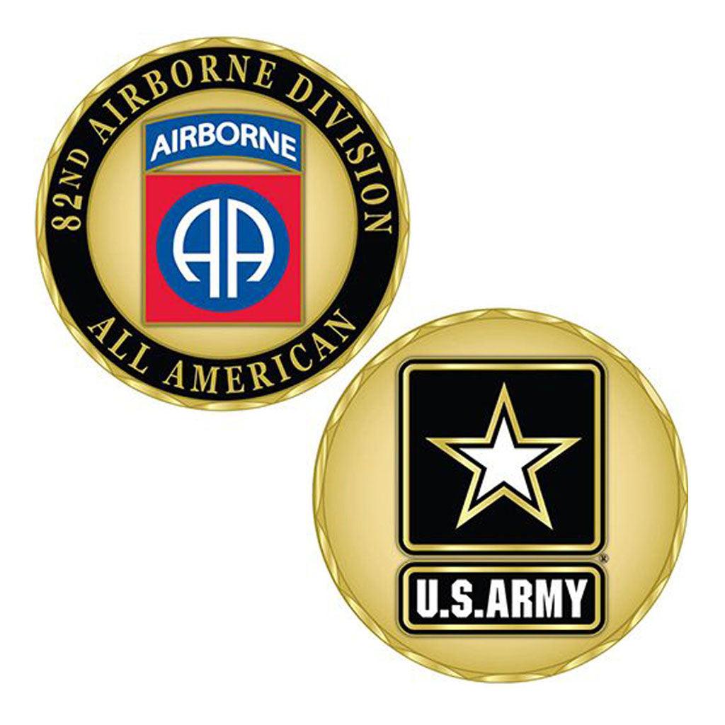 82nd Airborne Division Army Challenge Coin - Military Republic