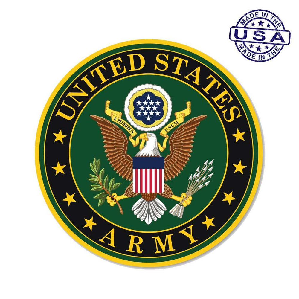 United States Large Army Seal Sticker (11.5