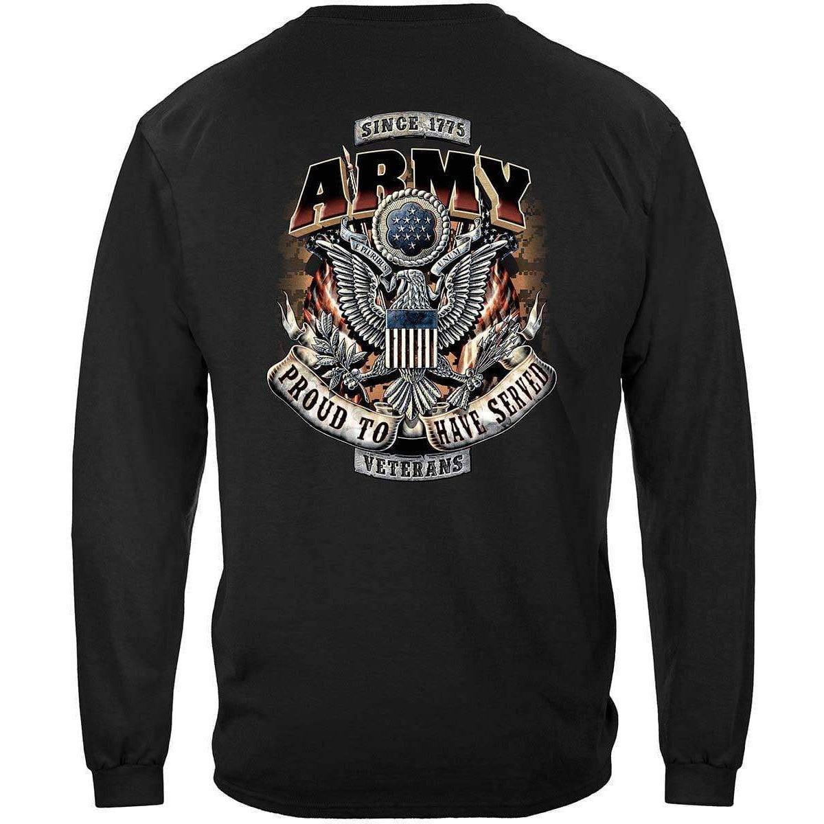 ARMY Proud To Have Served Hoodie - Military Republic