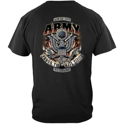 ARMY Proud To Have Served T-Shirt - Military Republic