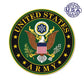 United States Army Seal Sticker (5") - Military Republic