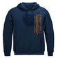 United States Absolute Firefighter Blue Print Premium Long Sleeve - Military Republic