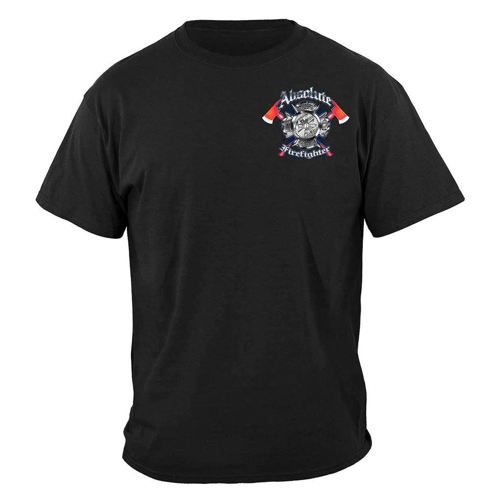 United States Absolute Firefighter Gas Mask Premium T-Shirt - Military Republic