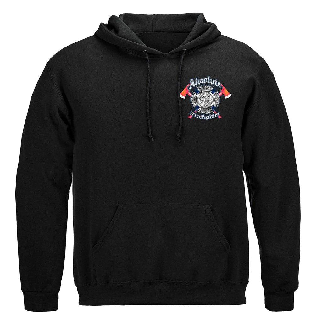 United States Absolute Firefighter Gas Mask Premium Hoodie - Military Republic