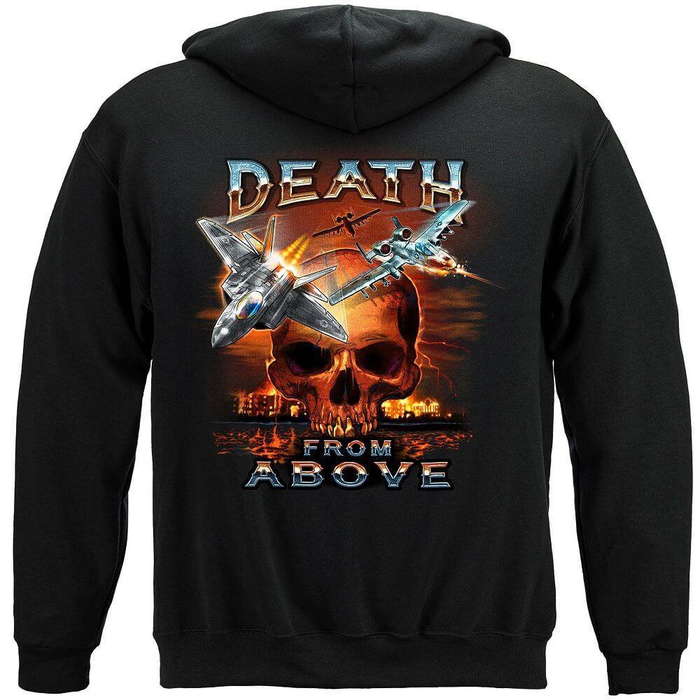 Air Force Death from Above Hoodie - Military Republic