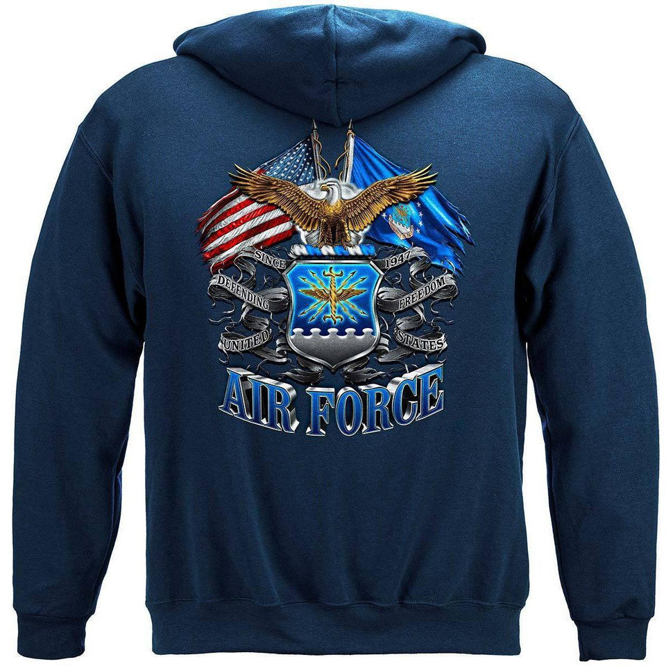 Air Force Double Flag T-Shirt - Military Republic
