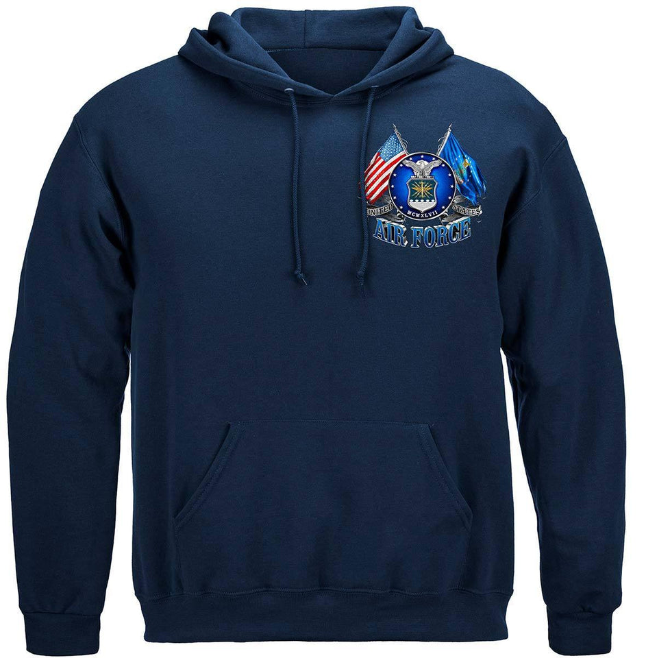 U.S. Air Force Double Flag Hoodie - Military Republic