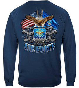 U.S. Air Force Double Flag Hoodie - Military Republic