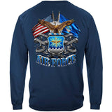 Air Force Double Flag T-Shirt - Military Republic