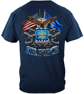 U.S. Air Force Double Flag Hoodie - Military Republic