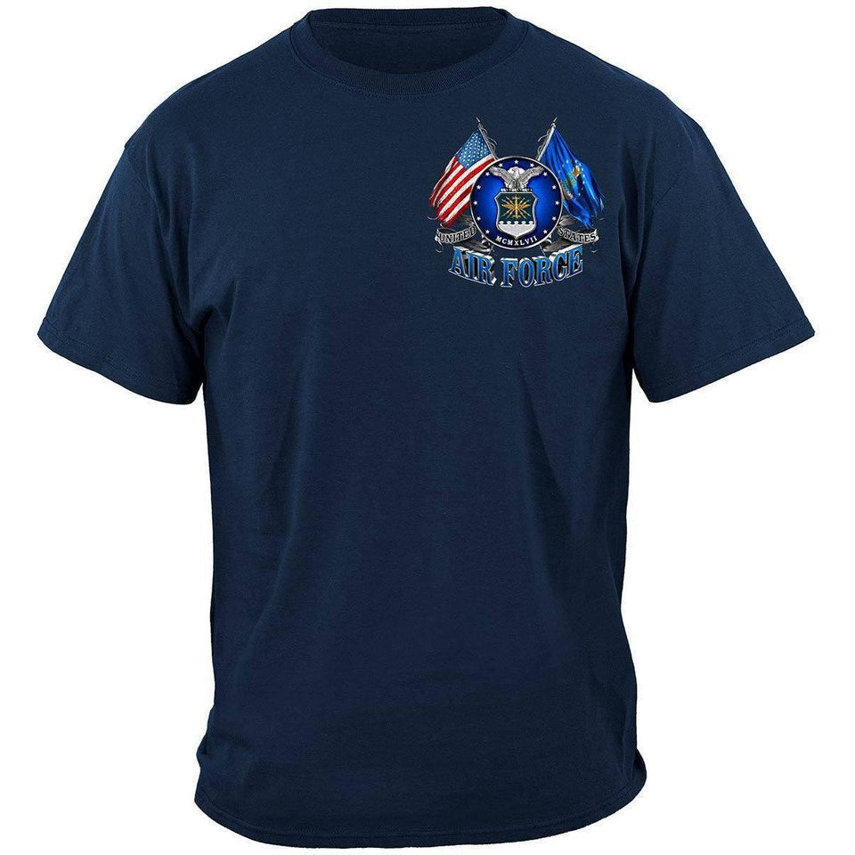 U.S. Air Force Double Flag Long Sleeve - Military Republic