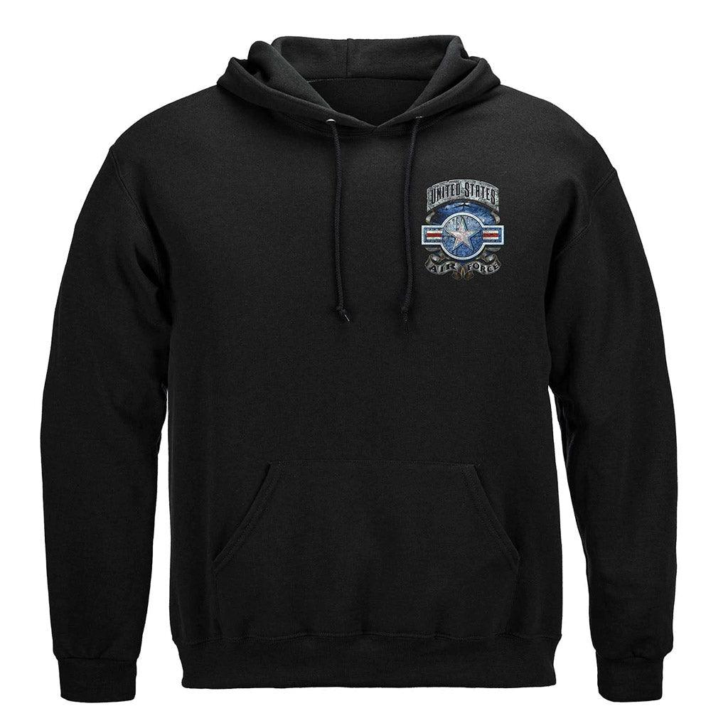 United States Air Force In Stone One Star Premium Hoodie - Military Republic