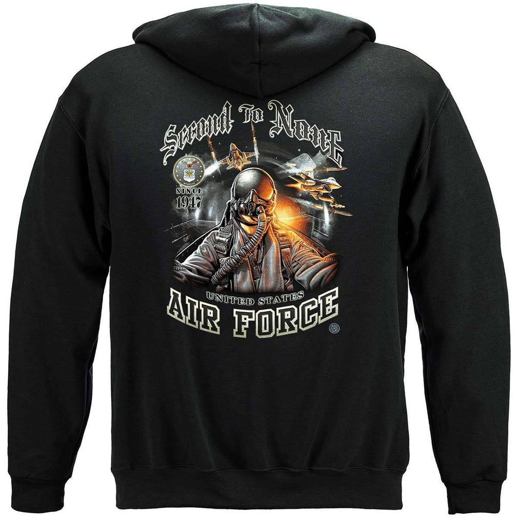 Air Force Second To None Hoodie - Military Republic