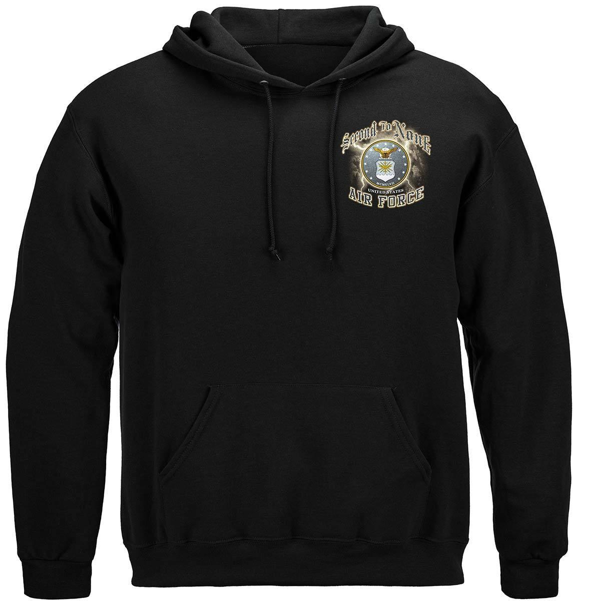 Air Force Second To None Hoodie - Military Republic