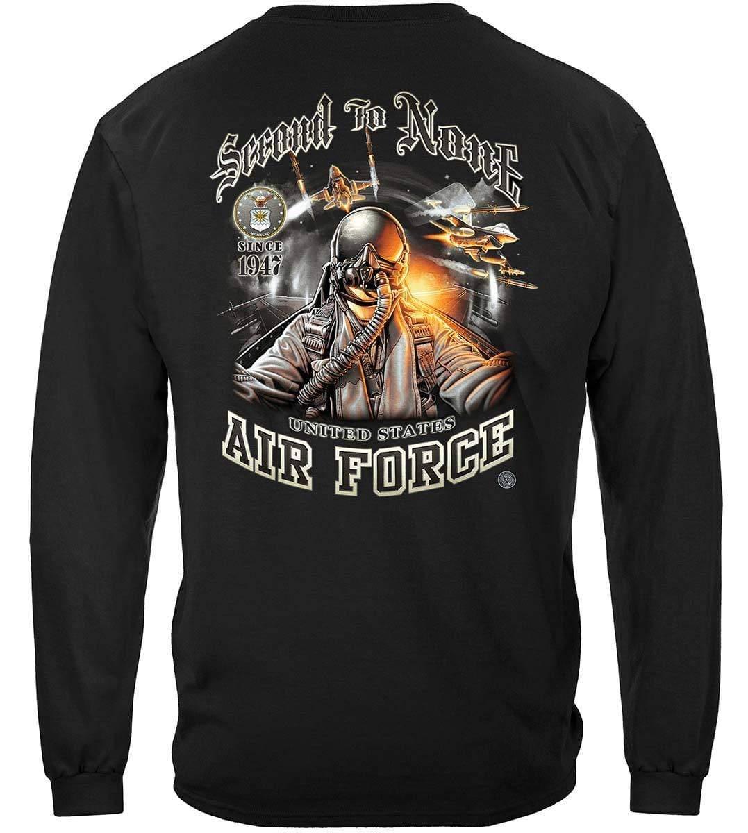 Air Force Second To None Hoodie - Military Republic