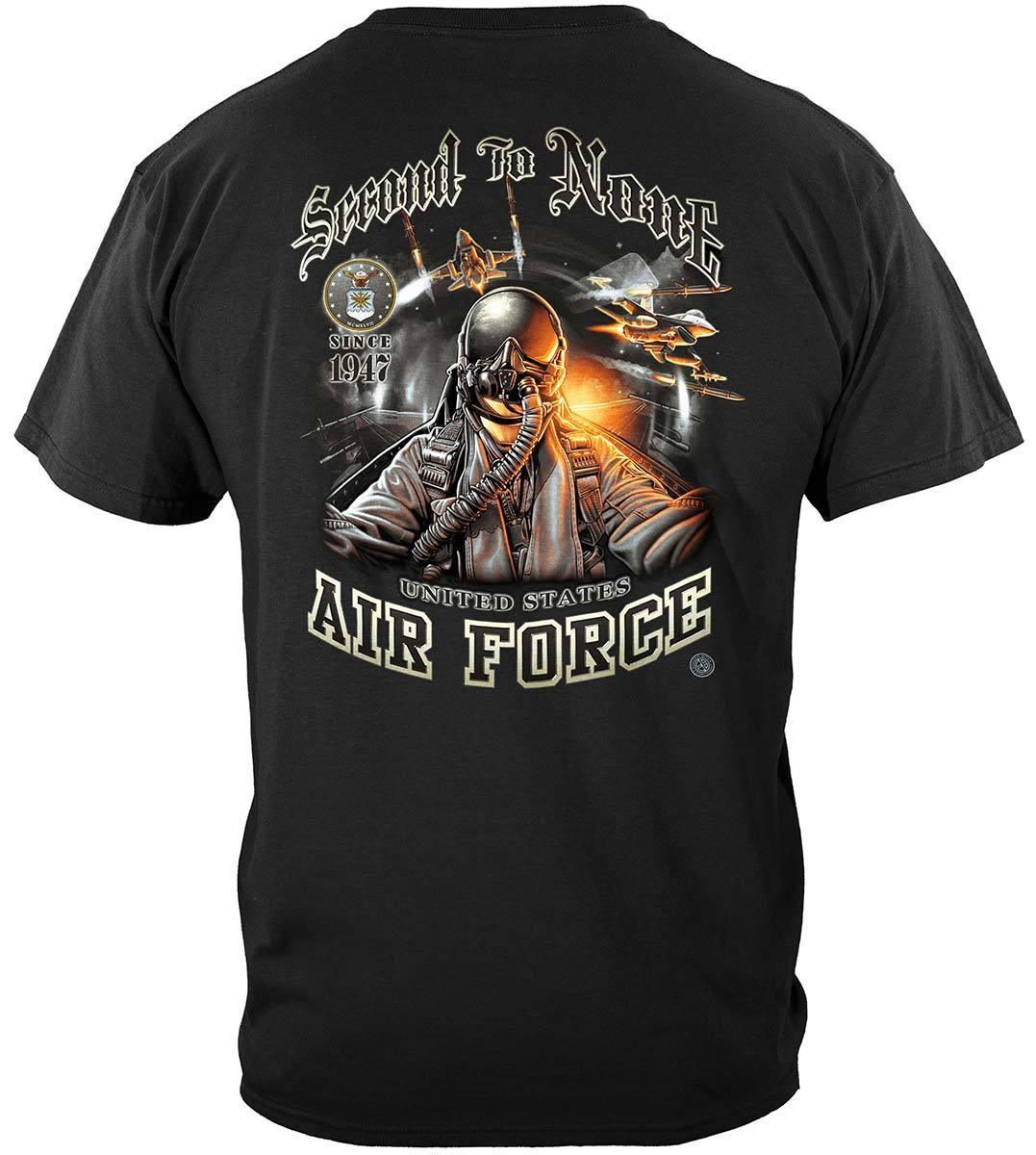 Air Force Second To None Hoodie - Military Republic