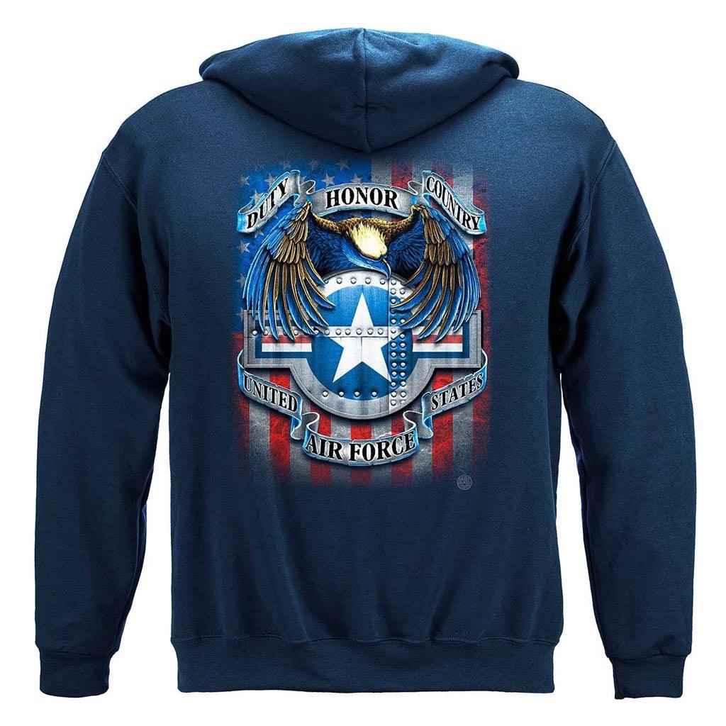 United States Air Force Star Shield Premium Hoodie – Military Republic