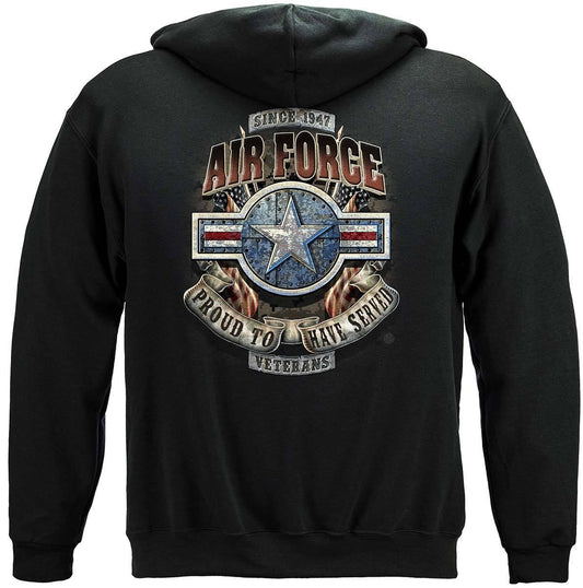 Air Force Veteran Hoodie - Military Republic