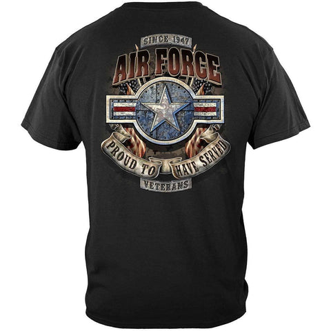 Air Force Veteran T-Shirt - Military Republic
