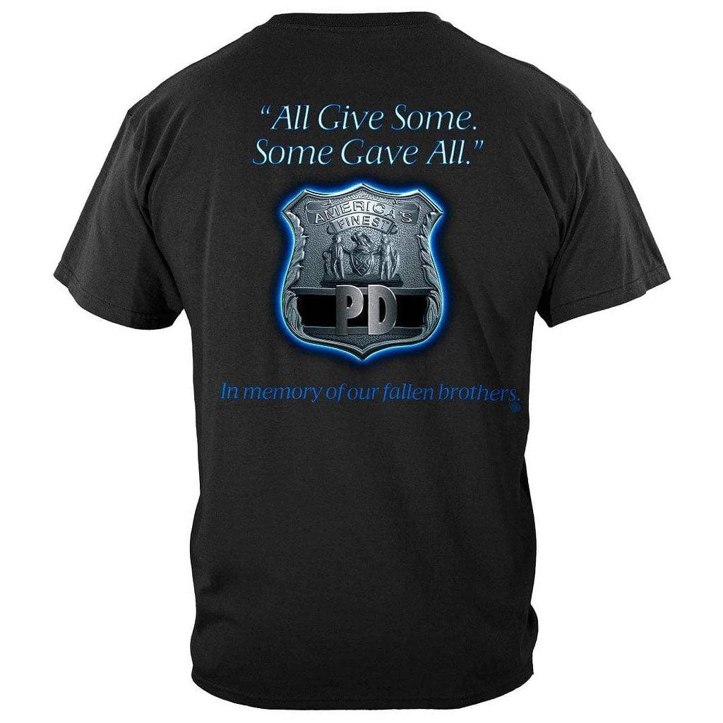 United States All Gave Some Law Enforcement Premium T-Shirt - Military Republic