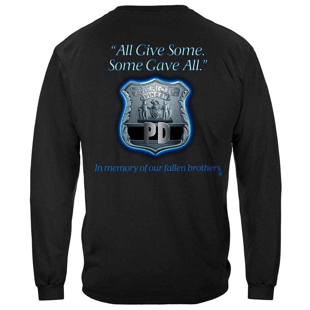 United States All Gave Some Law Enforcement Premium Long Sleeve - Military Republic