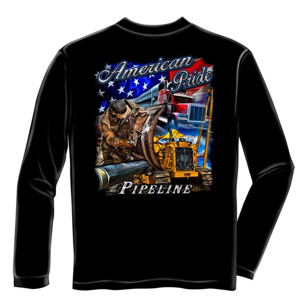 American Pride Pipeline Long Sleeves - Military Republic