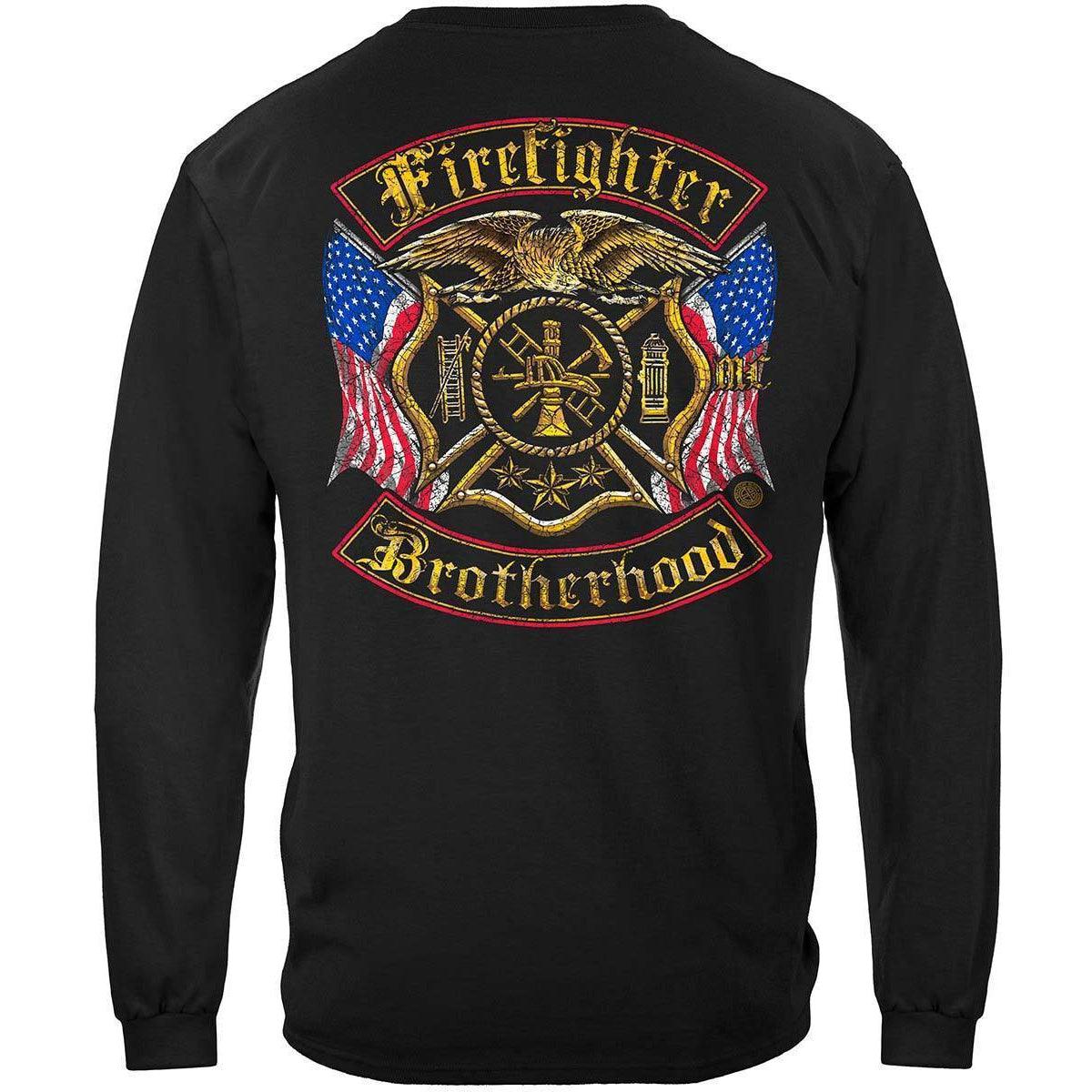 American Firefighter Brotherhood Hoodie - Military Republic