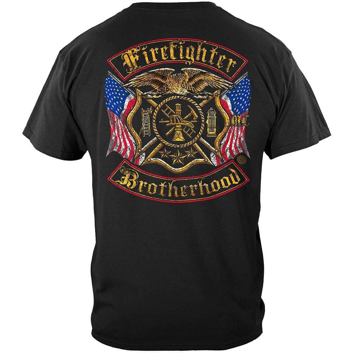 American Firefighter Brotherhood T-Shirt - Military Republic