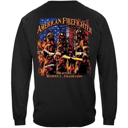 American Firefighter Long Sleeve - Military Republic