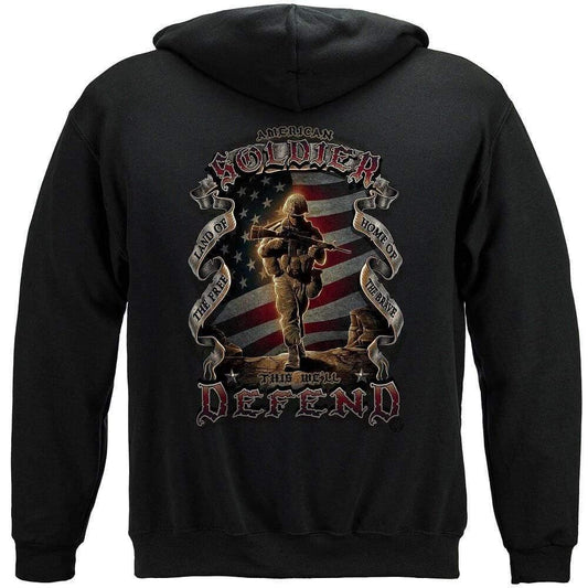 US Army American Soldier Hoodie - Military Republic