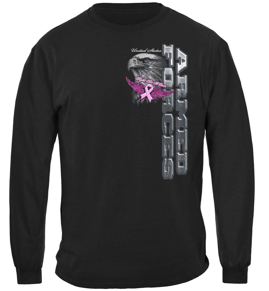 Armed Forces Elite Breed Breast Cancer Awareness Hoodie - Military Republic
