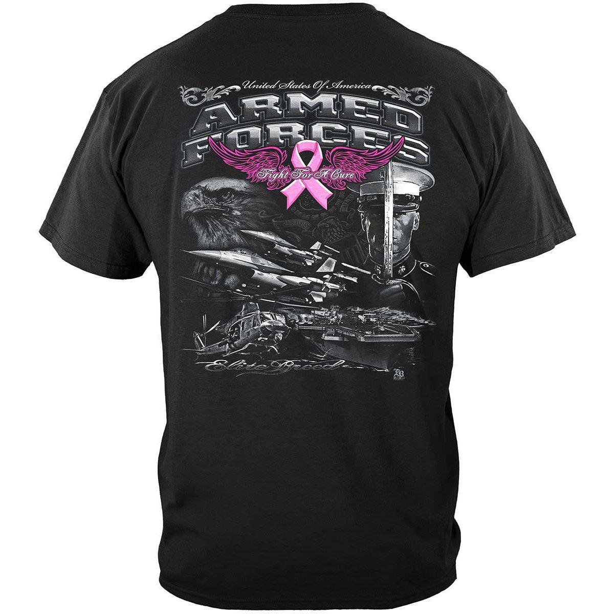 Armed Forces Elite Breed Breast Cancer Awareness Long Sleeve - Military Republic