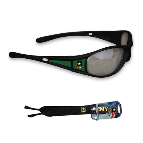 U.S. Army Black Sports Rimmed Sunglasses - Military Republic