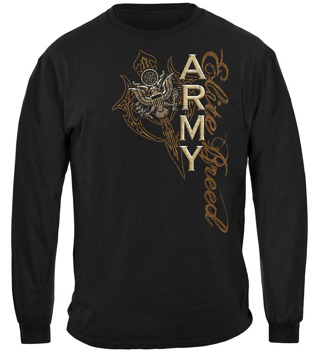 Army Axes Gold Tribal Premium Hoodie - Military Republic