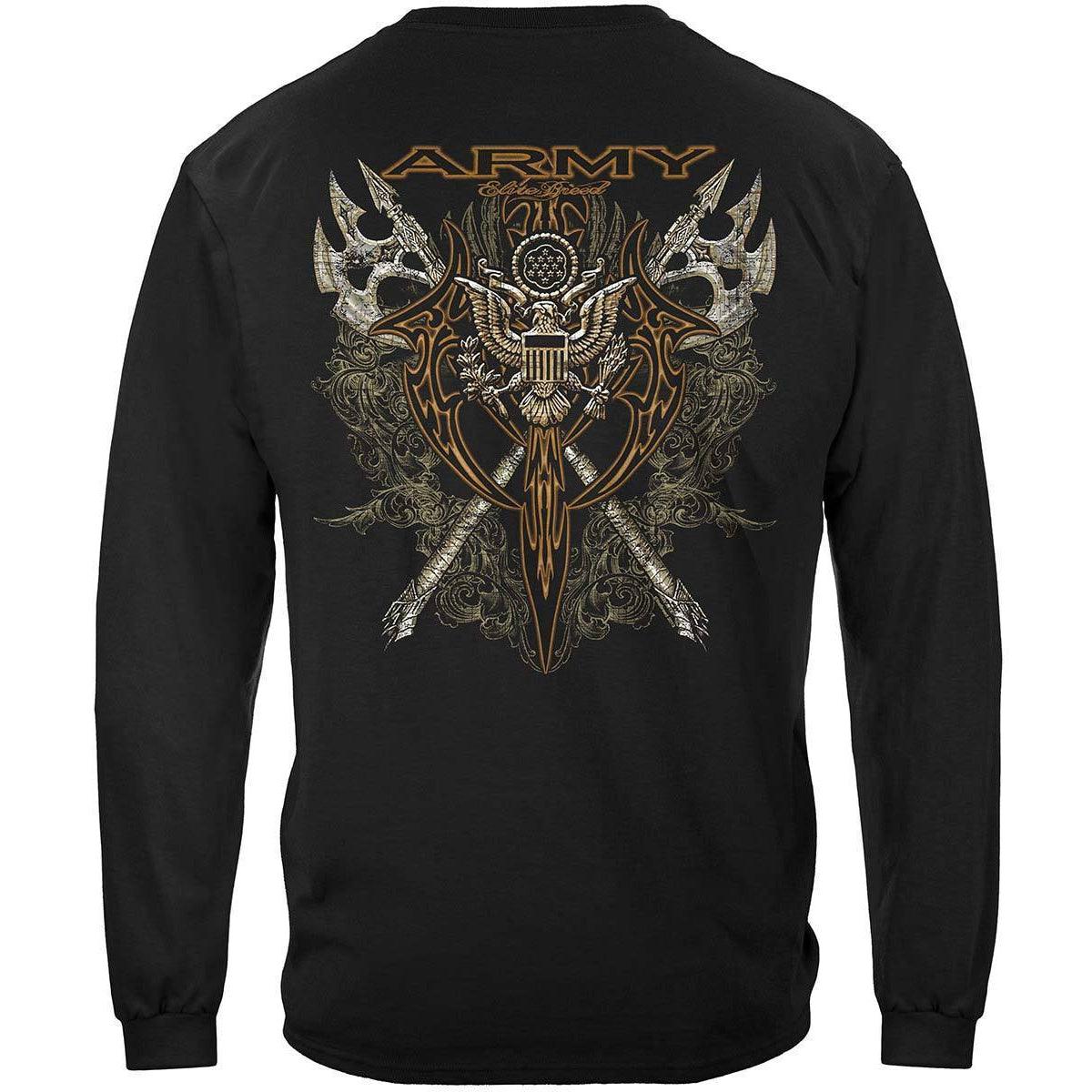 Army Axes Gold Tribal Premium T-Shirt - Military Republic