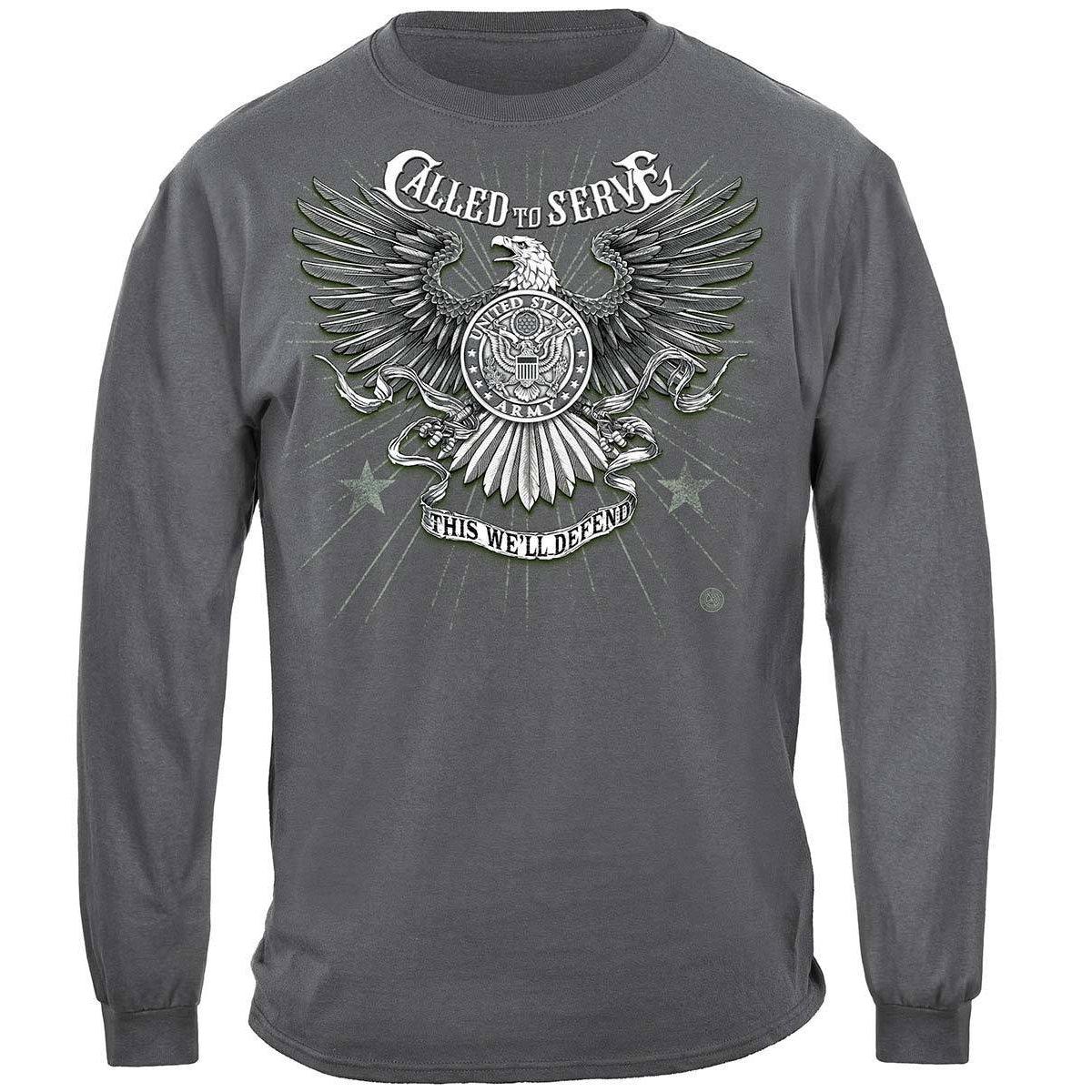 Army Call To Serve Premium Long Sleeve - Military Republic