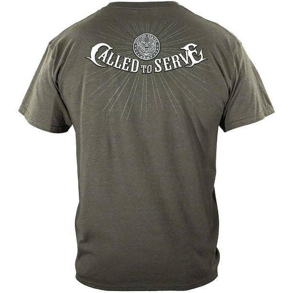 Army Call To Serve Premium T-Shirt - Military Republic