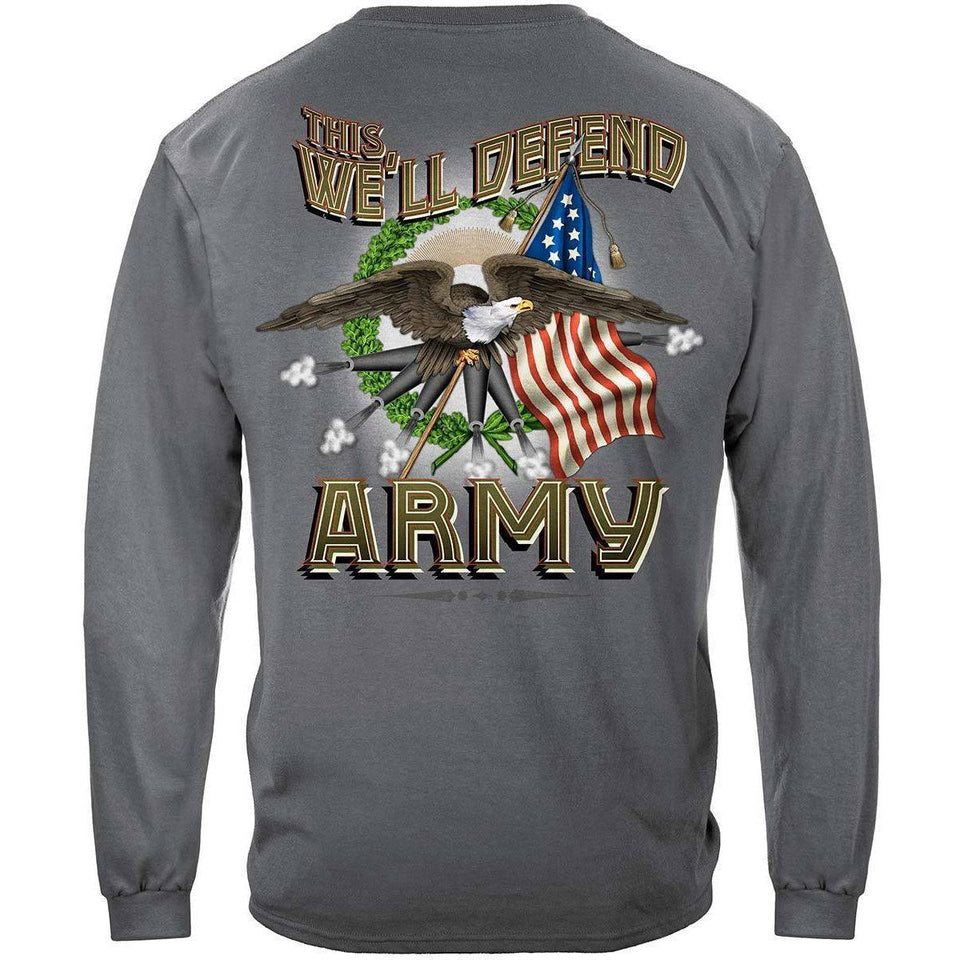 Army Cannons "This We'll Defend" T-Shirt - Military Republic